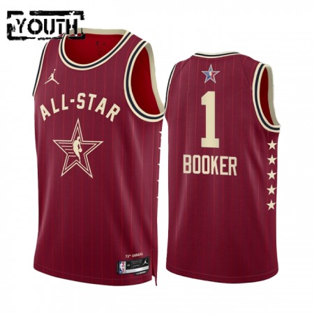 All-Star 2024 Trikot Western Conference Devin Booker Rot Swingman - Kinder